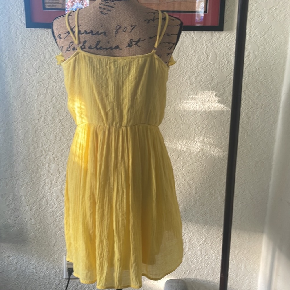 Yellow Mini Dress - Picture 2 of 4